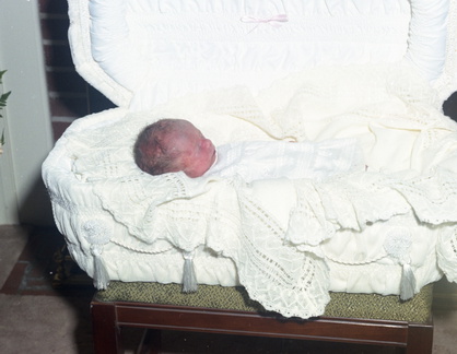 2758B- Baby in casket, June 5, 1970