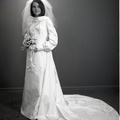 2774- Dianne Ingram wedding dress, June 11, 1970