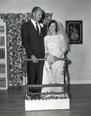 2799- Jane Stump Raymond Jones wedding, Lincolnton, July 12, 1970