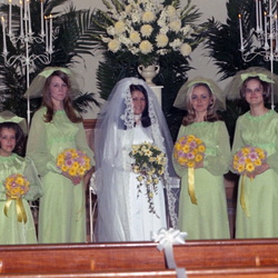 3980- Juanita Bentley wedding April 3 1971