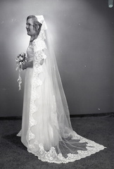 3992- Linda Bryan wedding dress, April 17, 1971