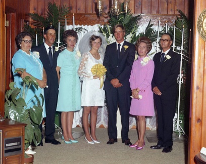 4009- Steed Aycock Wedding, May 8, 1971