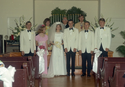4040- Sandy Mullinax wedding, June 19, 1971