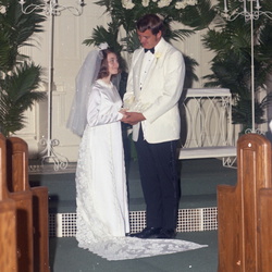 4061- Sherry Goldman wedding Lincolnton July 24 1971