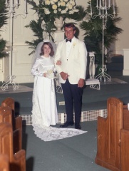 4061- Sherry Goldman wedding, Lincolnton, July 24, 1971