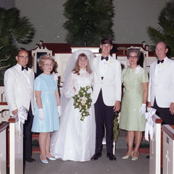 4066- Lynn Candler wedding Augusta July 31 1971