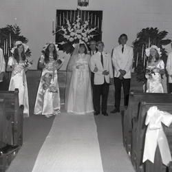 4067- Cindy Brock wedding July 31 1971