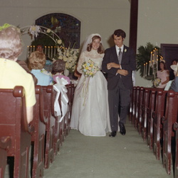 4075- Wessie Osborne wedding August 14 1971