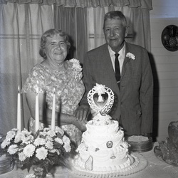 4082- Mr and Mrs W T Blum 50th wedding anniversary August 22 1971