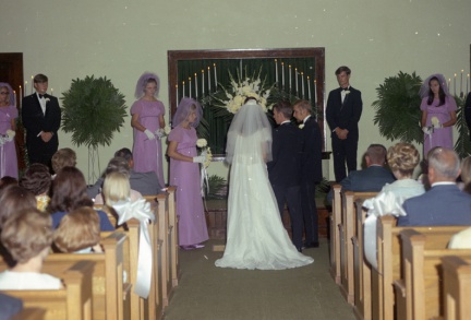 2821- Celia Lyon wedding, August 15, 1970