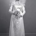 2828- Jackie Fooshe wedding dress, August 18, 1970
