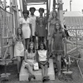 4105- McCormick High School girls at fair, October 1, 1971