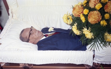 4117- Waller Rabun funeral service, October 15, 1971