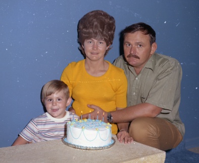 4125- Todd Dillashaw 5th birthday and Bonnie Franc, September 14, 1971