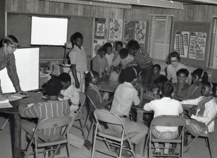 4140- Class at Washington School, November 15, 1971