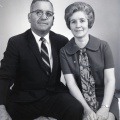 4154- Mr and Mrs Tom Franklin, November 28, 1971