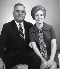4154- Mr and Mrs Tom Franklin, November 28, 1971