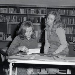 4163- MHS Yearbook editor and advisor December 8 1971