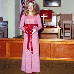 4208- Sharon Carroll wedding February 6 1972