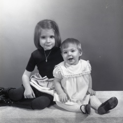 4211- Lisa and Janice Dillashaw February 9 1972