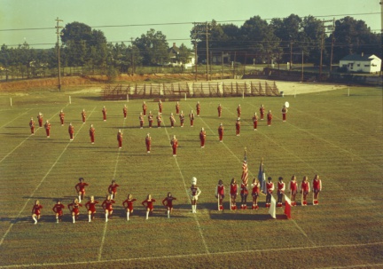 4212- MHS Band color, Fall 1971