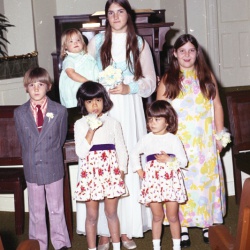 4218- Kathryn Lynn wedding to Dr Gilbert February 15 1972