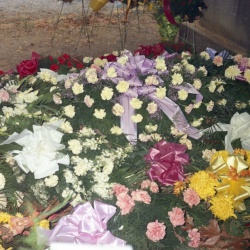 4222- Mrs Watkins graveside flowers February 19 1972
