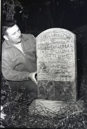 4226- Guillebeau and Willington cemetery, February 27, 1972