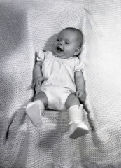 4227- Lucinda Collins and Carolyn's baby, March 1, 1972