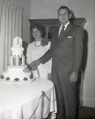 4245- Mr and Mrs WM Wright, 40th wedding Anniversary, November 21, 1971