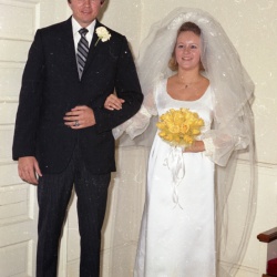 4246- Caroline Burch wedding November 21 1971