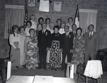 4263- Mine Lodge Officers O E S April 8 1972