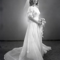 4273- Mary Jean Browne wedding dress, April 28, 1972