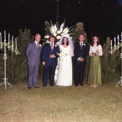 4275- Christine Martinia Marty Richard wedding April 29 1972