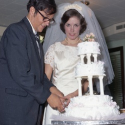 4293- Ann Carol Collier wedding May 21 1972