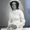 4300- Terri Holcombe wedding dress, June 4, 1972