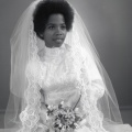 4312- Patsy Searles wedding dress, June 19, 1972