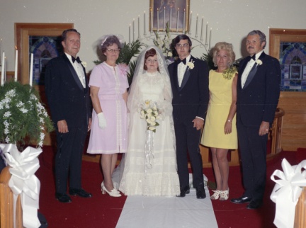 4314- Kathy Poss wedding, June 24, 1972