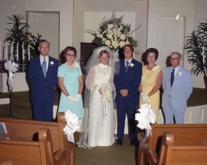 4321- Debbie Dorn wedding, July 8, 1972