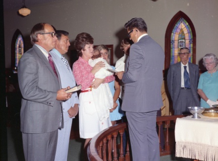 4322A- Reed Baby Christened, July 9, 1972