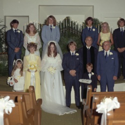4329- Joann Alewine wedding July 21 1972