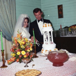 4381A- Joyce Gilchrist wedding September 30 1972
