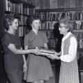 4403 D A R Presents Books to Library, October 26, 1972