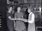 4403- D A R Presents Books to Library October 26 1972