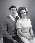 4404- Debbie Parham and Husband, October 26, 1972