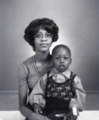 4406- Thelma and Marcell Wideman passport photos, October 26, 1972