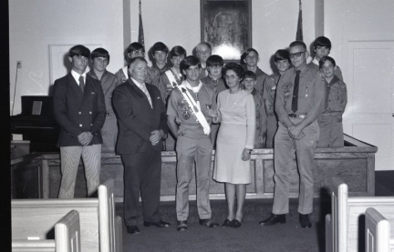 4413- Billy Lagroon's son is Eagle Scout, November 5, 1972