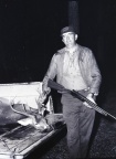 4424- Alfred Edwards with deer November 16 1972