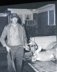 4424- Alfred Edwards with deer, November 16, 1972