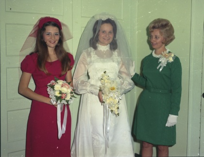 4429- Frankie Freeland wedding, November 19, 1972